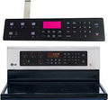 AGM73551624 membrane switch touch control panel (non stainless steel) is suitable for LG LRE3083ST stove/oven 3192020, AP5806067，PS9492931，EAP9492931