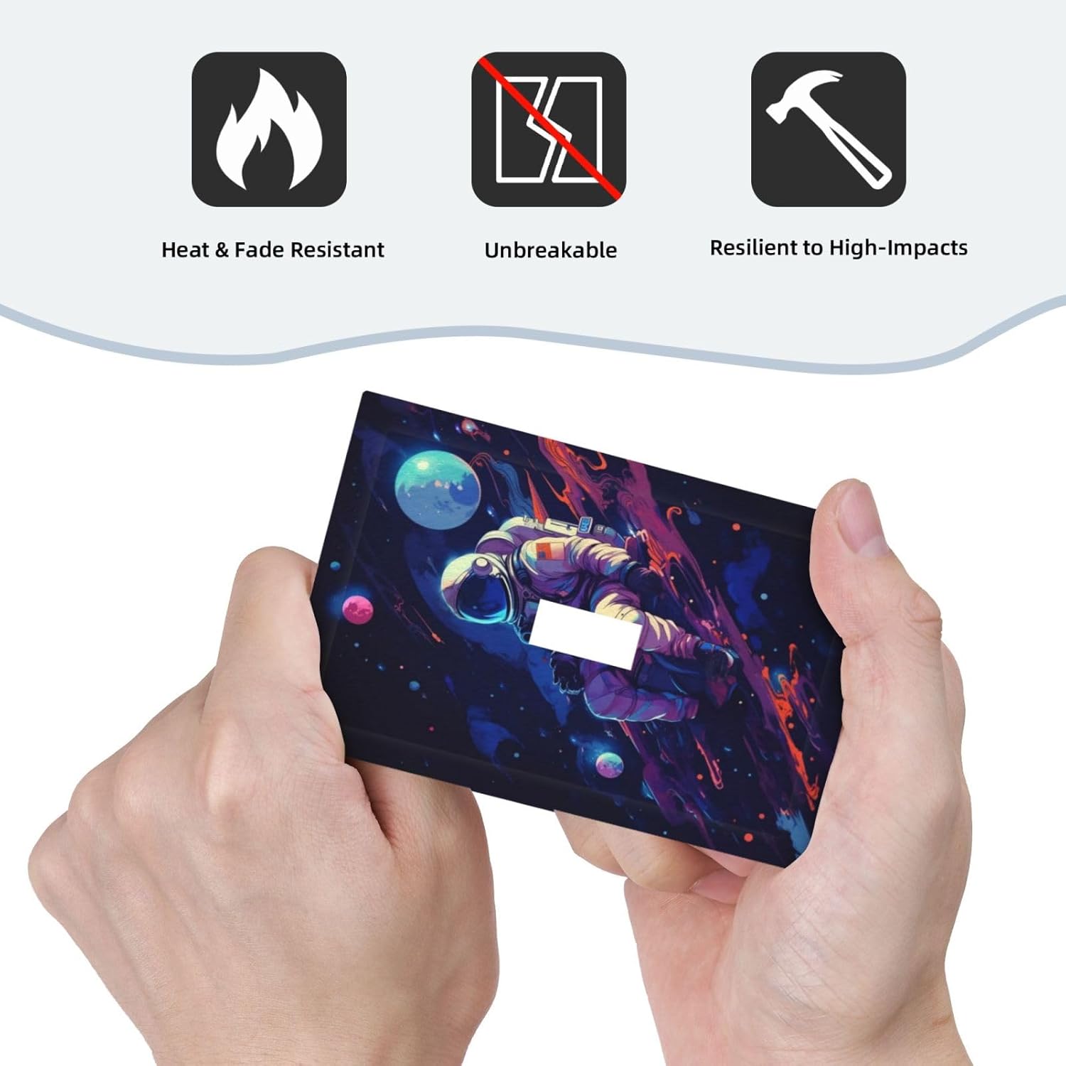 Decorative Light Switch Cover Purple Space Astronaut Planet 1 Gang Wall Plate Oversized Single Toggle Wall Cover Jumbo Electrical Switchplate Face Plate for Bedroom Home Decor
