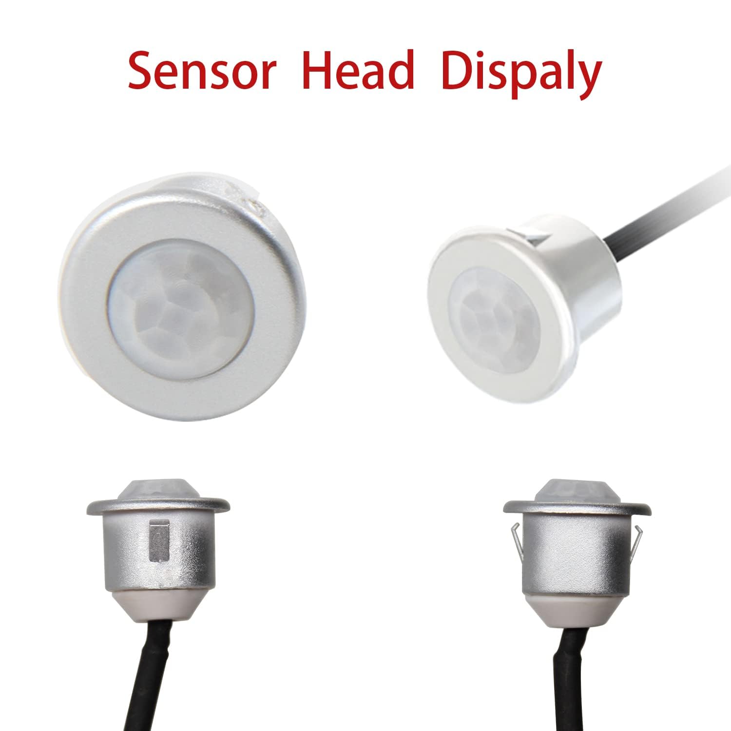 VST Motion Sensor Light Switch, IR Sensor Switch, Led Light Automatic Switch for Closet Light Under Cabinets Counters Wardrobes with 12V JST Male and Female (DC 12/24V 3A)