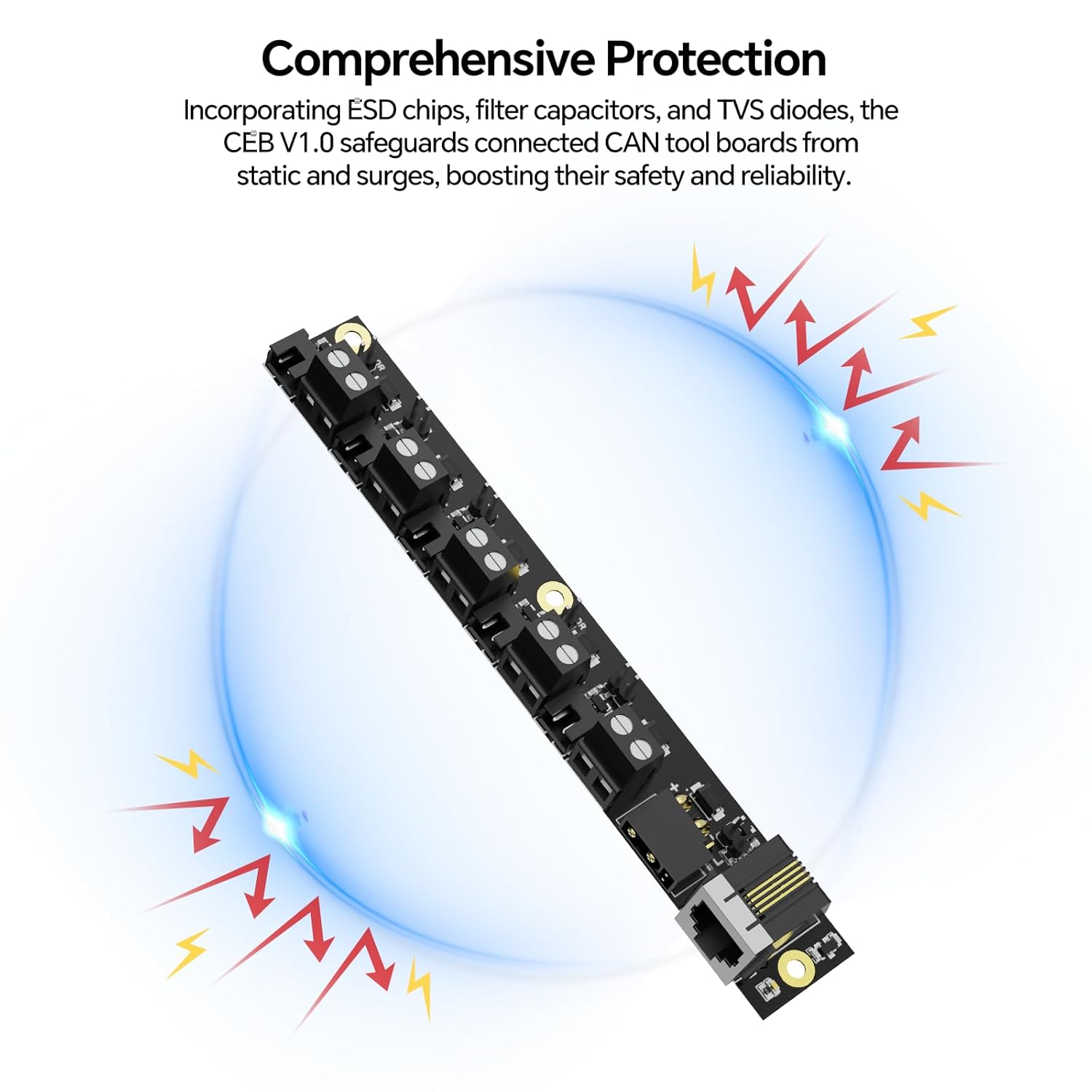 BIGTREETECH CEB V1.0 CANbus Expansion Board Perfect for 2020 Aluminum Profiles Support Klipper, EBB SB2240/SB2209 EBB36/42 CAN+Octopus Pro H723, Manta M4P/M5P/M8P Control Board