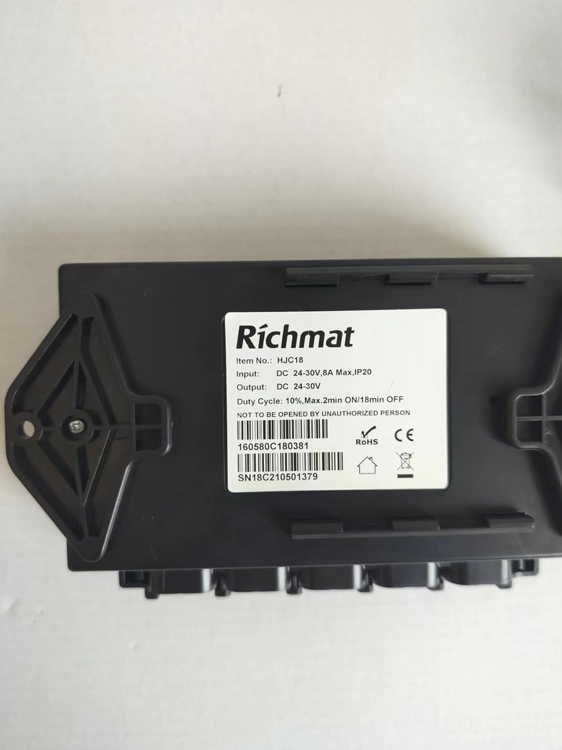 Adjustable Bed Remote for Richmat HJH55 and HJC18 Control Box for Adjustable Bed Replacement Parts