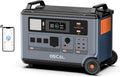 OSCAL PowerMax 6000 Solar Generator, 120/240V Split Phase Voltage 6000W AC Outlets (7200W Peak), 3600Wh LFP Battery Power Station, Expandable to 57.6kWh, 2200W/1.96H Fast Charging for Home