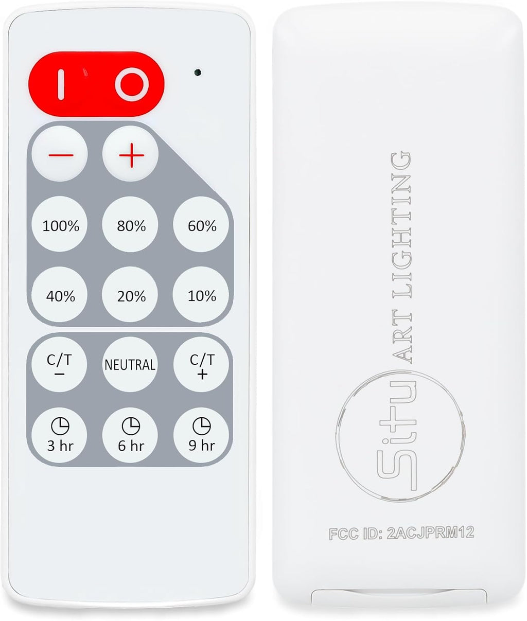 Situ Lighting: Plug-in Vision Series Remote Controlled LED Art and Picture Light - USA Made - Color Tuning 2700K - 4000K