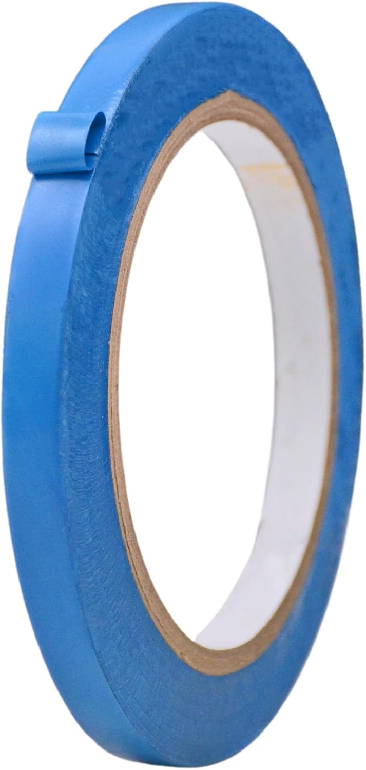 MAT Vinyl Marking Tape Light Blue - 3/8 inch x 36 yds. for Safety Floor Marking (School Gym, Restaurants, Warehouse), Dance Floor Splicing, Pinstriping Cars & Boats
