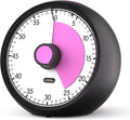 Visual Timer for Kids 60-Minute - Silent Analog Countdown Time Timer with Optional Alarm, Focus Tool for ADHD & Autism, Time Management for Homework, Chores, Office, Kitchen, Teaching & Study Routines