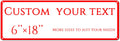 Custom Sign, street signs customized，custom office door signs，be right back sign， Customize for Office, Business, Workplace, office, Home, Delivery Signs(6 * 18 Inch)