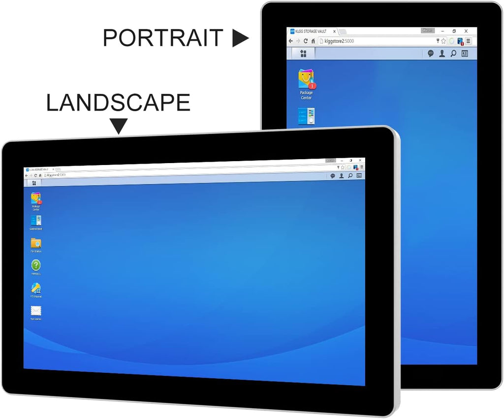 GreenTouch 18.5 Inch Desktop Wall Mountable Multi PCAP Touch Screen Monitor HDMI/VGA/DVI Interface 1366 * 768 Resolution Display