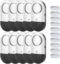 Window Alarm Sensors Door Alarms for Kids Safety , Home Security for Pool, Burglar Alarm, Dementia Patients Open (10Pack)