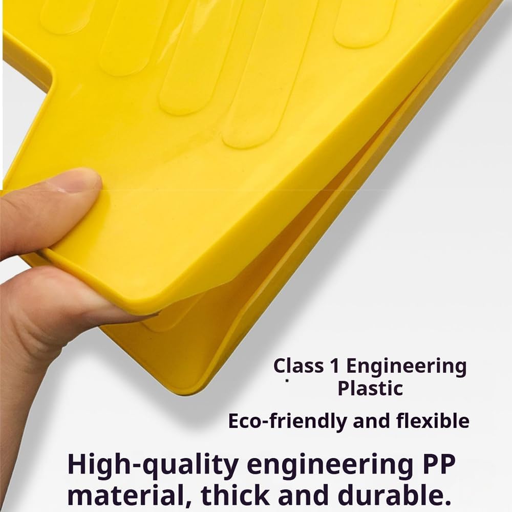 30 Pack Custom No Parking Sign - Personalized Portable Folding Board with Reflective, Writable Surface for Commercial Use (White)