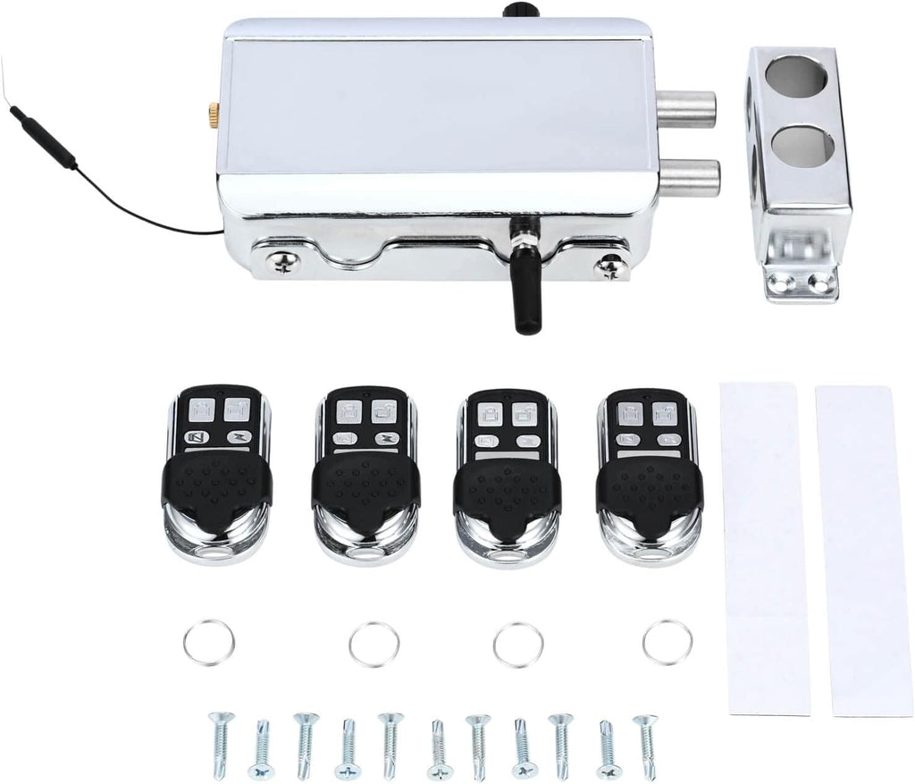 Electronic Deadbolt Anti-Theft Smart Hidden Door Lock with Remote Control and Smartphone App Access
