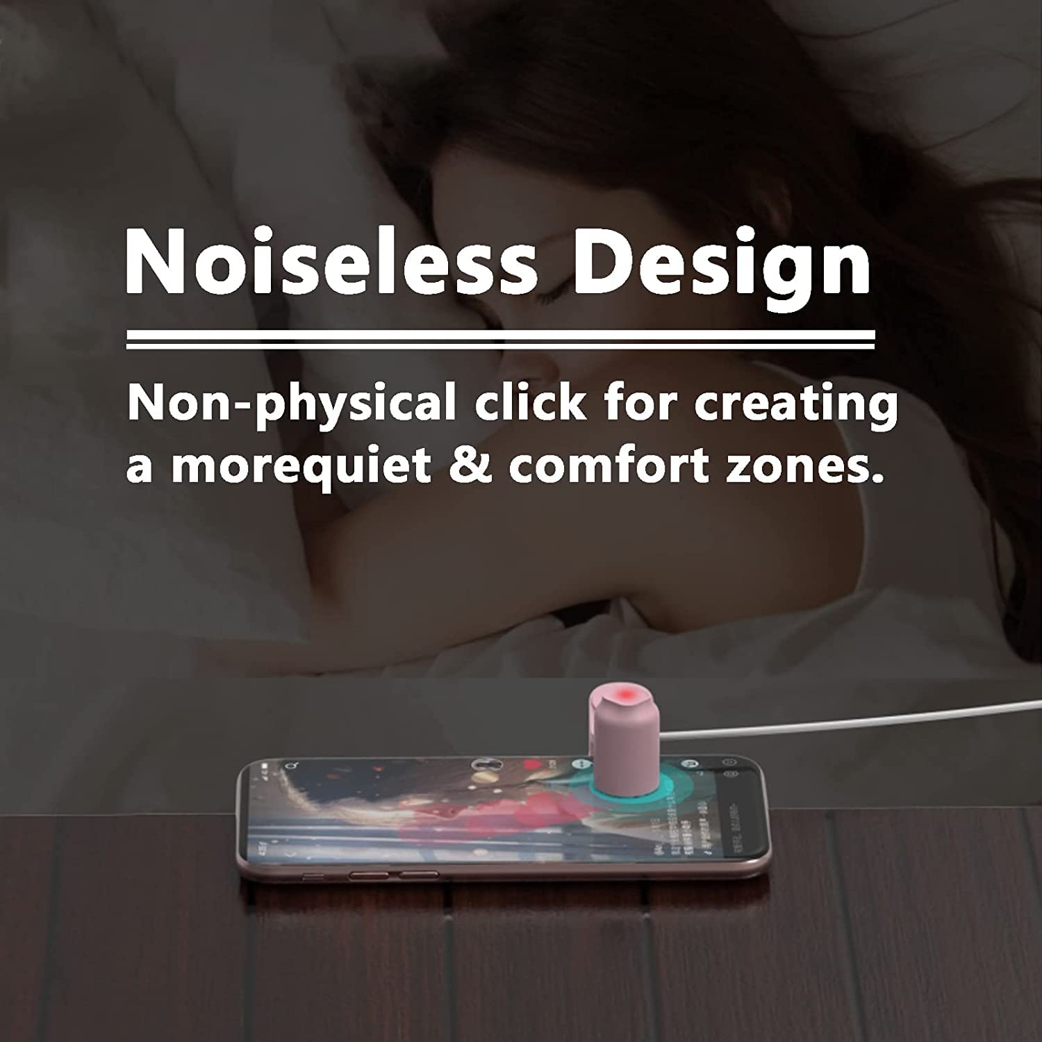Annrybor Screen Auto Clicker For Phone:3 Speed Physical Tapper, Simulated Finger Continuous Click, Compatible With Android And IOS, Suitable For Tik Tok Live, Lightning Deal, Reward Tasks (PINK)