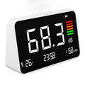 Digital Sound Level Meter 30-130dBA with Temperature Humidity Detection for Home School Library Desktop DM219N
