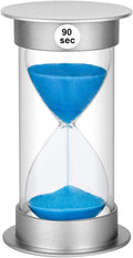SuLiao 90 Second Sand Timer, Giant Plastic Unbreakable Hourglass Sand Clock for kids Games Classroom