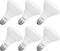 LUXRITE 6-Pack BR30 LED Bulb, 65W Equivalent, 3000K Soft White, Dimmable, 650 Lumens, LED Flood Light Bulbs, 8.5W, Energy Star, E26 Medium Base, Damp Rated, Indoor/Outdoor - Living Room and Kitchen