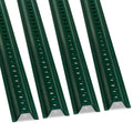 SmartSign U-Channel Sign Post, Medium Weight | 6' Tall Baked Enamel Steel Post - Pack of 4