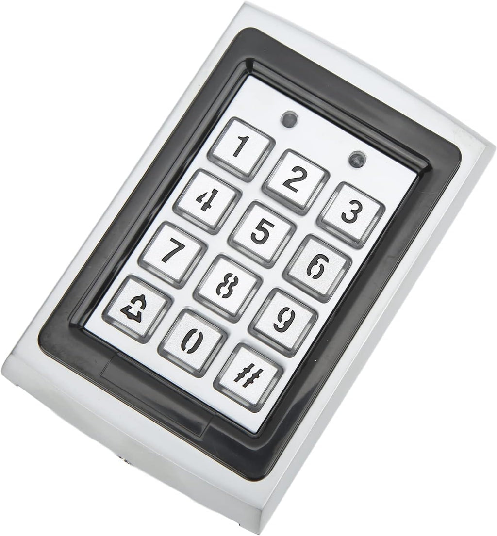 Door Access Control Machine Keyless Entry Pad Metal Shell , Smart RFID Reader Wired Garage Door Keypad Access Control System - Impact , Large Capacity, Ideal