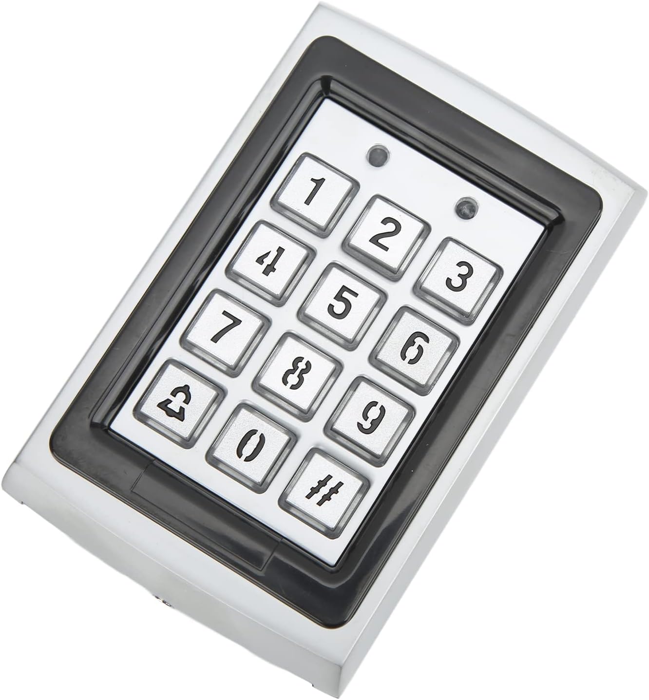 Door Access Control Machine Keyless Entry Pad Metal Shell , Smart RFID Reader Wired Garage Door Keypad Access Control System - Impact , Large Capacity, Ideal