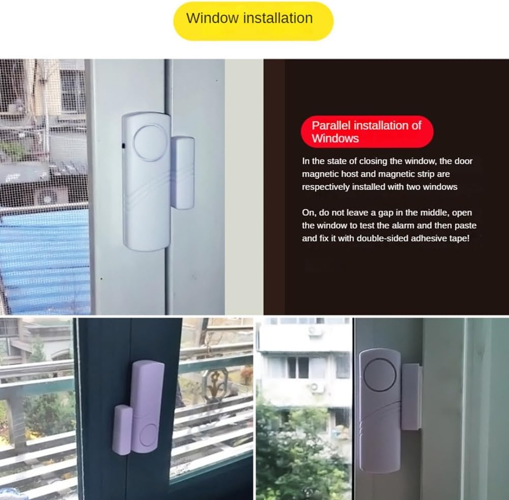 5Set/Lot Door and Window Magnetic Sensor Alarm Smart Home Security Protection Door Window Alarm