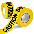 Caution DO NOT Enter Tape – 3 Inch x 1000 Feet | Bright Safety & Hazard Tape with Bold Black Text for Construction, Events, and Dangerous Areas (Caution DO NOT Enter, 2 Pack)