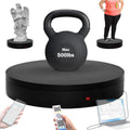 Programmable Large Motorized Electric Turntable Command-Controlled Rotating Platform Photography Turntable Secondary Development Motorized Electric Lazy Susan for 3D Scaner or Photography with API