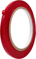 MAT Vinyl Marking Tape Red - 1/4 inch x 36 yds. for Safety Floor Marking (School Gym, Restaurants, Warehouse), Dance Floor Splicing, Pinstriping Cars & Boats