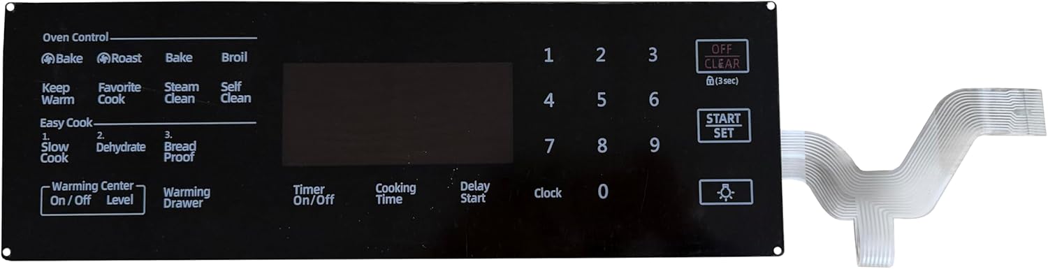 DG34-00031A oven Touch panel Part Number replaces AP5967638, 4010971, PS11720664 for models NE59J7650WS