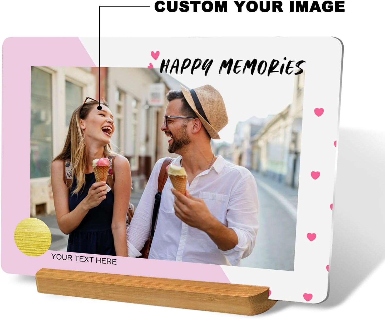 Custom Style Custom Metal Photo Prints,Customize Your own Picture Frame,Personalized Metal Picture Gift for Family and Lovers