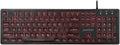 Perixx PERIBOARD-317RGB Wired Backlit USB Keyboard - Big Print Letter with RGB Illuminated LED - US English Layout