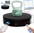Programmable Motorized Electric Turntable Rotating Display Stand Rotating Platform Spinning Platform Secondary Development Motorized Electric Lazy Susan for 3D Scaner or Display with USB/Wi-Fi