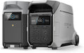 EF ECOFLOW 7696Wh Portable Power Station: DELTA Pro 3 with DELTA Pro Extra Battery, 120/240V 4000W AC Output, Solar Generator for Home Use, Camping, Emergencies, Power Outages, RVs