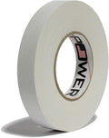 Premium Pro Grade White Gaffer Tape | Made in The USA | Heavy Duty | Secures Cables | No Residue Multipurpose | White Gaff Tape 1 in x 55 Yds