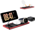 3-in-1 Charging Station for Apple Devices: Used for iPhone and Watch Charging Station with Magsafe Charger Stand, Wireless Charger for iPhone 17 Air 16 15 14 13 Series, Apple Watch Ultra, AirPods Pro
