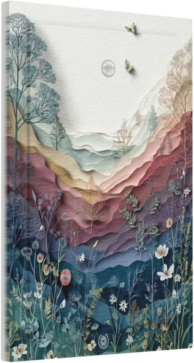 Wildflowers Rustic Flowers Floral Plants No Device Single Blank Wall Plate Cover Decorative Light Switch Covers Electrical Faceplate Switch Plates for Bathroom Kitchen Home