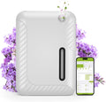Smart Essential Oil Diffuser for Large Spaces, 250mL Capacity Covering 2300 sq.ft, Programmable Timer, for Home Office Commercial Aromatherapy, White