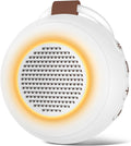 Sound Machine Noise Machine with 30 Soothing Sounds 12 Night Lights 4 Timers Memory Function 32 Level Volume Rechargeable Battery for Sleeping Working Relaxing for Baby Adults Kids White
