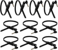 Urban August Adjustable Zip Tie Lock for Refrigerator Door Cabinet Bike Stroller Helmet - Multi-Purpose Keyed French Door Lock (10 Pack Keyed Alike)