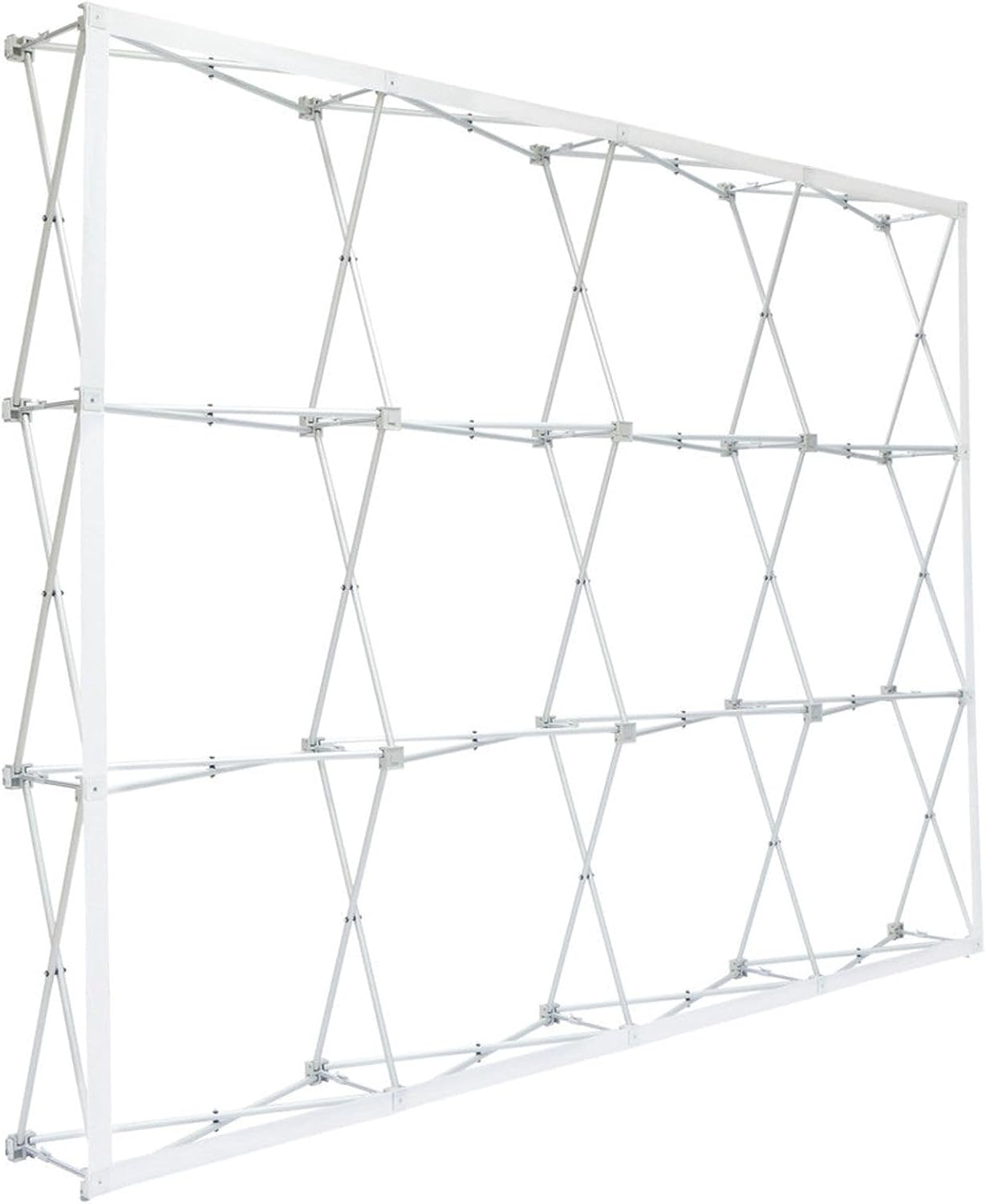 Custom Fabric Pop Up Straight Display, Trade Show Display Backdrop Booth, Hook and Loop Step and Repeat Backdrop for Trade Show Backdrops (Graphic with Frame, 10ftx8ft)