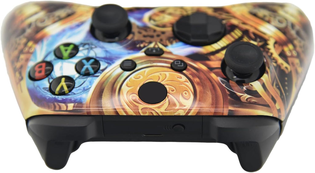 ProControllers LLC Hand Airbrushed Fade Custom Controller Compatible with Xbox Series X/S & Xbox One (Series X/S Clockwork)