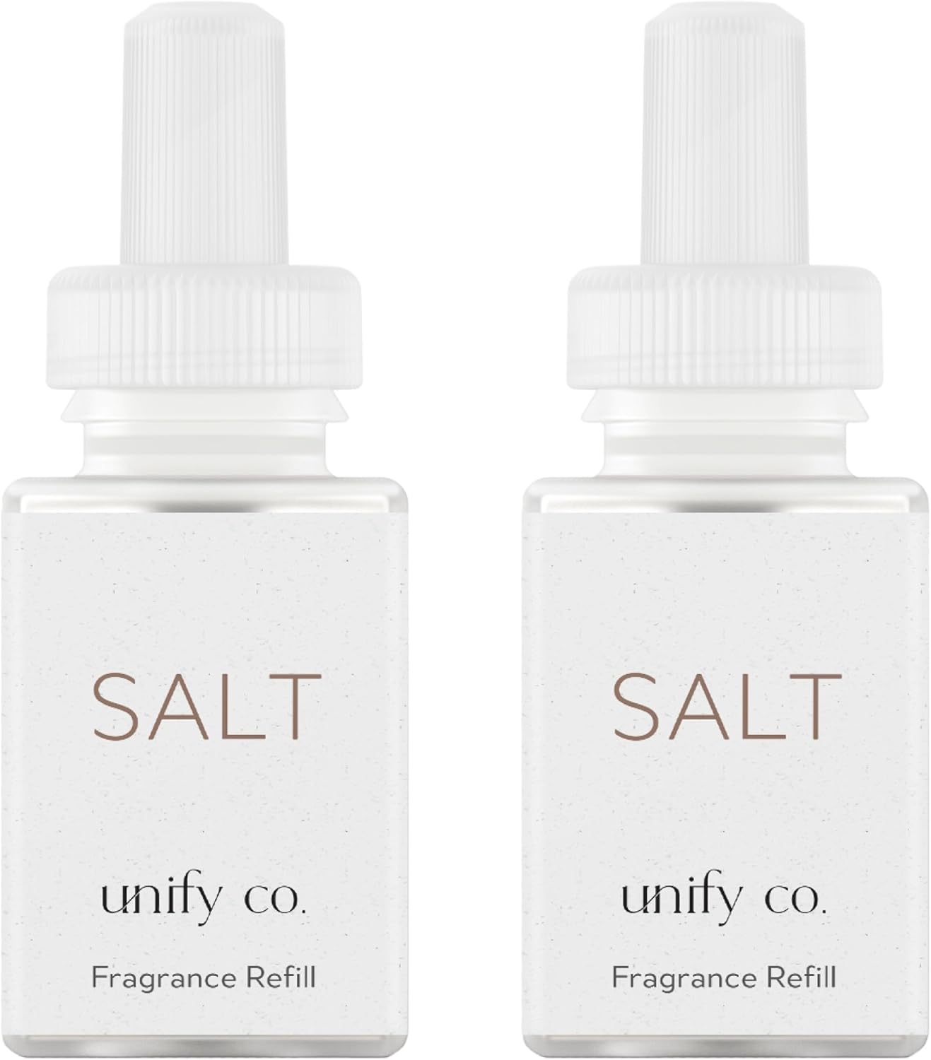 Pura & Unify Co. Home Scent Refill - Smart Air Diffuser - Up to 120-Hours of Luxury Fragrance per Refill - Home Essential - Clean & Safe Diffuser Fragrance - 2 Pack, Salt