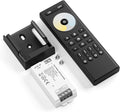 COB CCT RF 2.4GHz Wireless Remote RC02RFB & C02RF Tuya Controller Kit, 4 Zones Group Control PWM CCT(+ CW WW) 3pin Dual White LED Strip Controller DC5V DC12V DC24V Max 12A