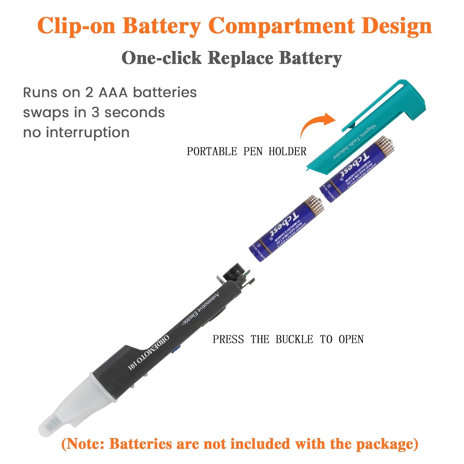 Ignition Coil Tester Tool, Car Spark Plug Tester Relay Testers Pen, Automotive Electronic Magnetic, Ignition Diagnostic with LED, Generator Fuel Injector Fan Testers for Car Truck MC ATV