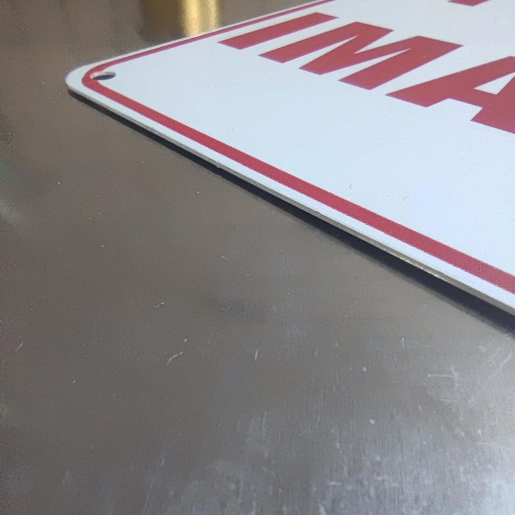 Custom Metal Sign Outdoor, 36x30 Inches Personalized Metal Signs for Office, Business, Home, Rust Free .040 Aluminum