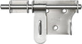 JQK Sliding Bolt Gate Latch, 6 Inch Thickening 304 Stainless Steel Barrel Bolt with Padlock Hole, Interior Door Latches Brushed Finish