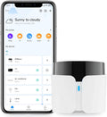 BroadLink RM5plus Smart Infrared Remote, All-in-One Universal Control Hub with Wi-Fi & IR, Voice Control via Alexa & Google Home for TV/AC, Remote Control, Timers & Scenes