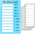 Chore Chart for Kids,To Do List, Daily Routine Chart, and Schedule Board-Checklist and Portable Memo for Efficient Task Management and Planning (blue)