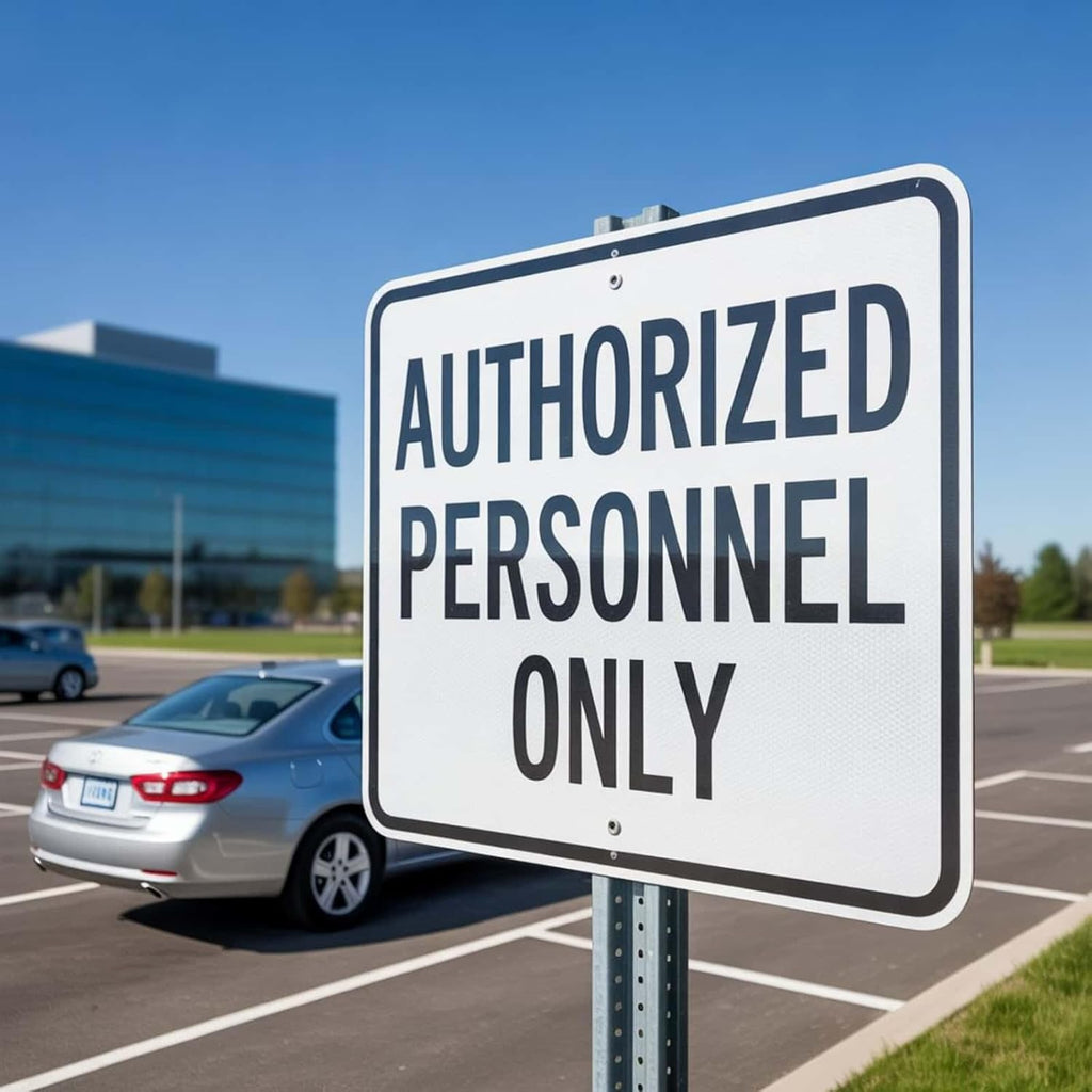 Custom Signs Outdoor Metal, Personalized Metal Sign, 24"x 24" Rust Free Aluminum, Reflective Option, Waterproof, Durable Ink