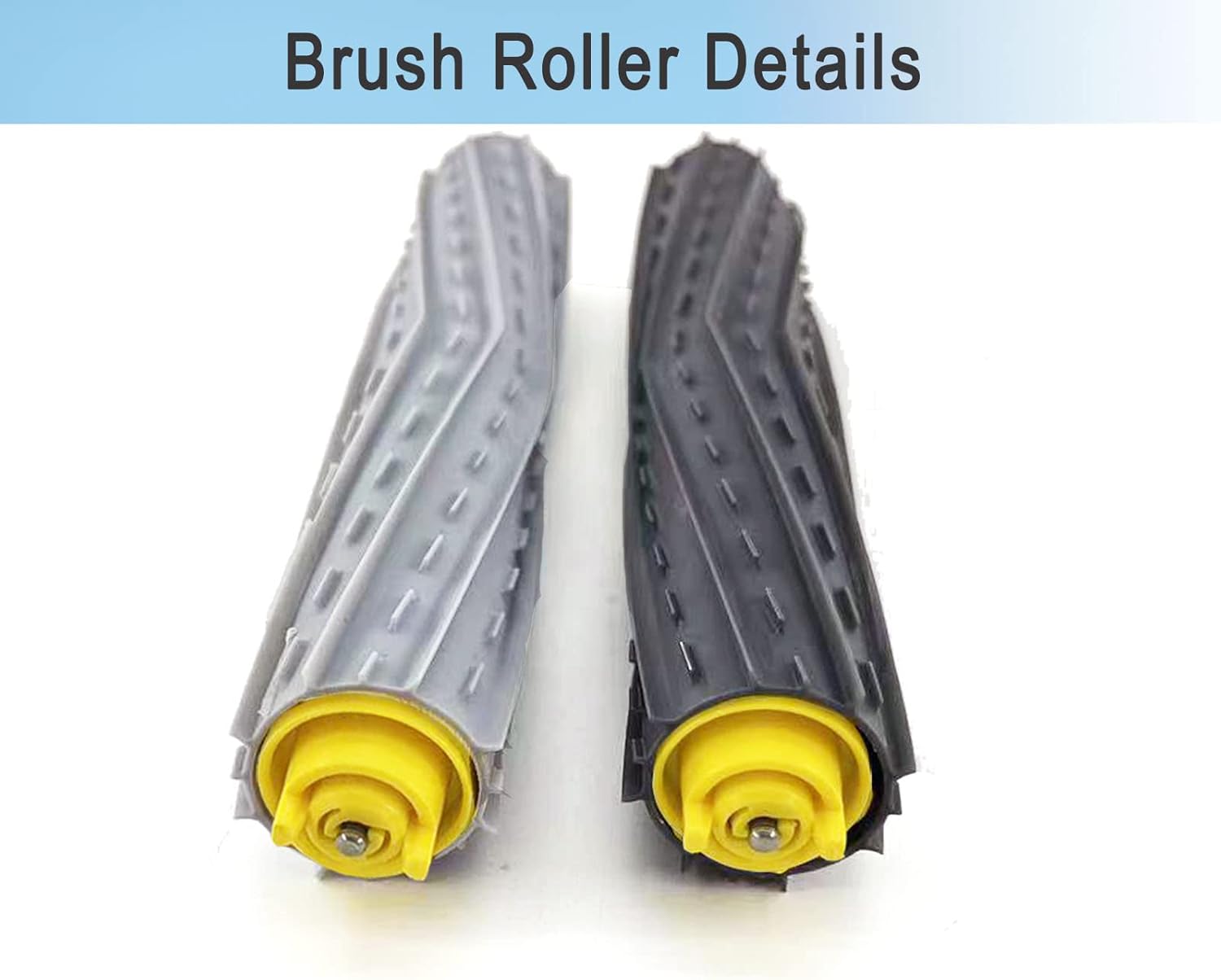 Replacement Parts Accessories for Roomba 800 900 Series 805 860 870 871 880 890 960 980 985 891 960 961 964 980 981 Vacuum 4 Sets Multi-Surface Rubber Brush Roller Replacement Parts