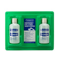 PhysiciansCare Wall-Mountable Eyewash Station with 2 Bottles of Eye Wash Solution, 32 oz Each