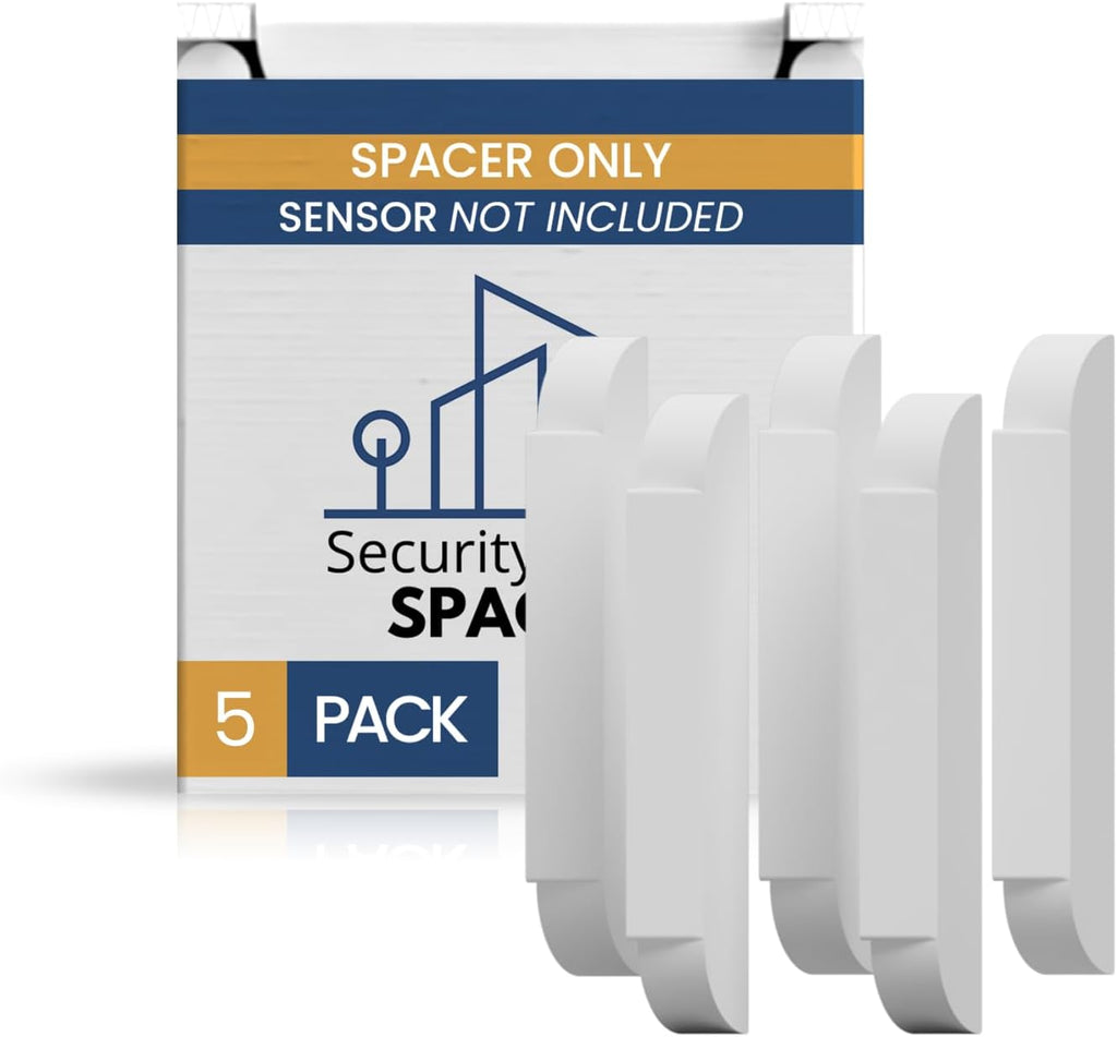 Ring Alarm Magnet Riser | 5 Pack Set with 3M Adhesive - Easy Mount to Any Doorway, Window, and Entryway | Ring Sensor/Magnet Not Included (1/4 inch)
