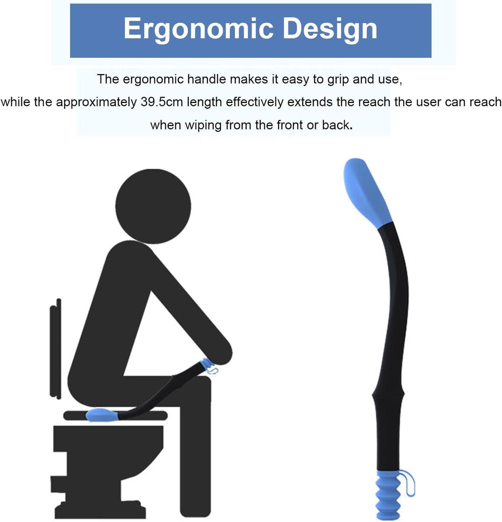 Bottom Buddy Wiping Aid - Comfort Wipe Toilet Assist Devices Disabled Fat People Seniors Women | Comfort Wipe Toilet Assist Device Helper Bottom Buddy Germplasm